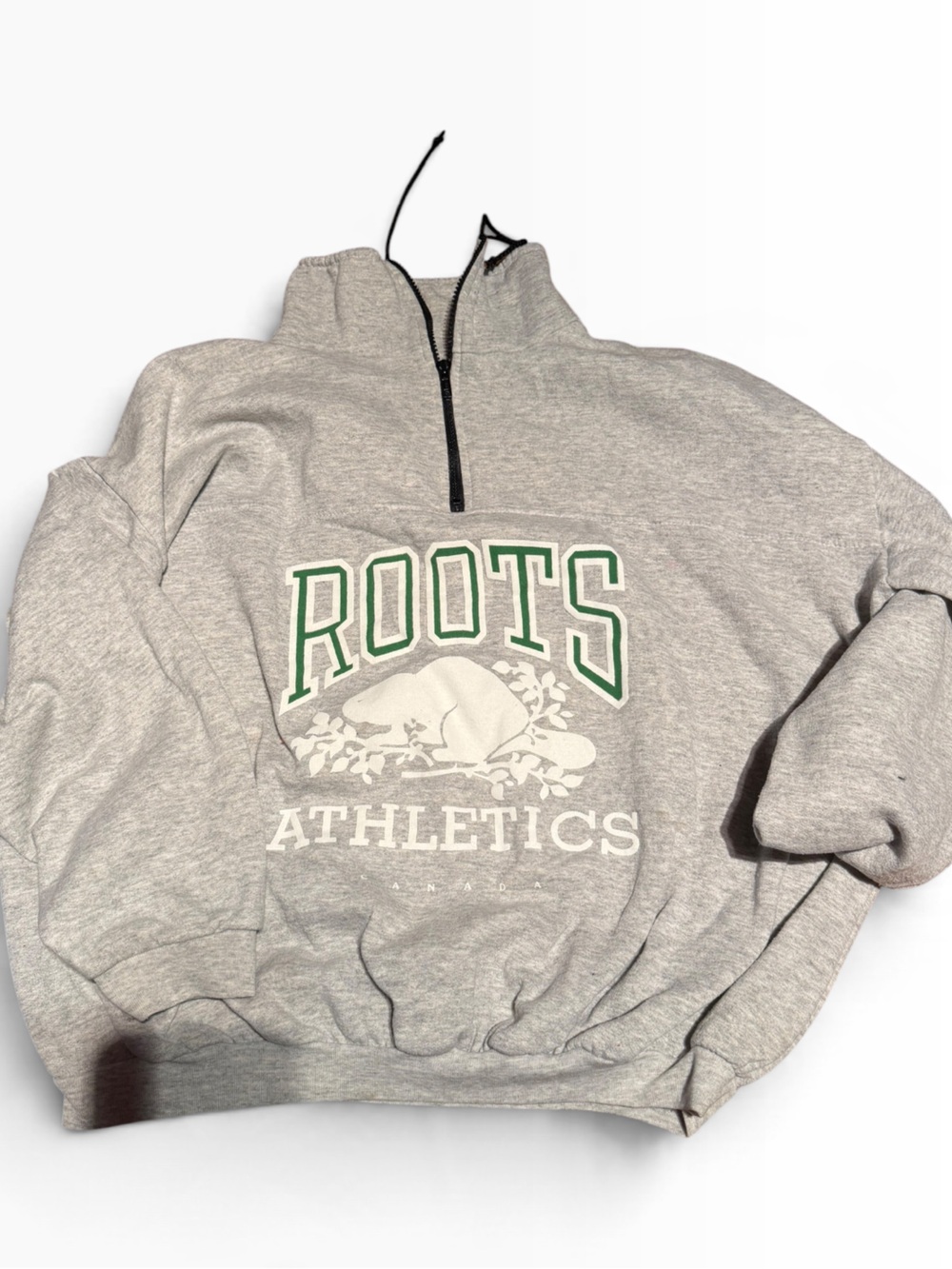 Vintage Roots 1/2 zip sweatshirt XL